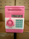 Children’s Cartoon Password ATM Bank – Safe Music Automatic Roll Money Deposit Toy for Kids