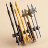 Medieval Building Blocks Playset - Viking Warriors Camp, Pirate Ship & Castle Wall (Compatible with Major Brick Brands)