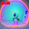 LED Sunset Projector Lamp - RGB Colorful Night Light for Bedroom, Party, Photography & Home Decor