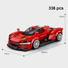 MOC Speed Racing Car Building Blocks Set — Small Studded Sports Car Garage Toy