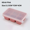 Silicone Ice Cube Tray - 4/6/8/15/160 Grid Square Mold