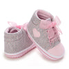 Spring and Autumn Women's Baby Casual Sports Shoes Soft Sole Anti-Slip Indoor and Outdoor First Step Walking Shoes