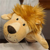 Stuffed Plush Hand and Finger Puppets, Lion Elephant Bunny Monkey Educational Toys for Kids