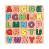 Montessori Wooden Alphabet & Number Puzzle Board - Preschool Learning Toy for Kids