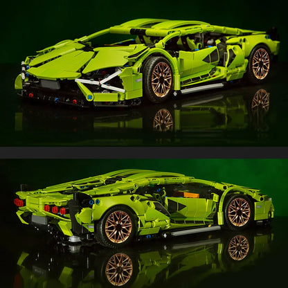 Technical Racing Car Building Blocks – Static and Remote Control RC Car Toy