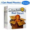 I Can Read Phonics – 12-Book Set, My Very First Picture Books for Kids and Babies Montessori Reading Story Collection