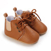 New Baby Shoes Retro Leather Boy Girl Multicolor Toddler Rubber Sole Anti-Slip First Walkers Infant Moccasins