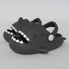 Children’s Kids’ Slippers – Cartoon Shark Summer Shoes for Boys & Girls, EVA Thick Soft Sole Non-Slip, Adjustable Buckle Garden Shoes