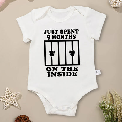 Funny & Creative Newborn Baby Clothes – Cotton Summer Pajamas for Boys & Girls, Loose Short Sleeve Onesie, 0-24 Months Streetwear