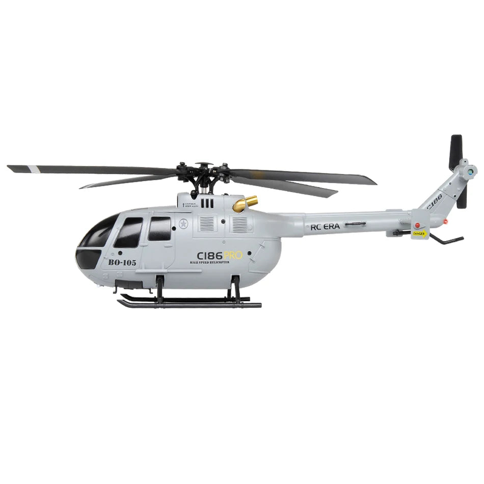 C186 Pro B105 RC Helicopter – 2.4G 4 Propellers with 6-Axis Gyroscope Stabilization