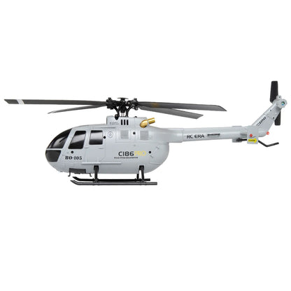 C186 Pro B105 RC Helicopter – 2.4G 4 Propellers with 6-Axis Gyroscope Stabilization