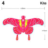 30m Kite Line with Plastic Eagle Kite – DIY Flying Bird Kite for Children, Large Eagle Kite, Family Trip Gift