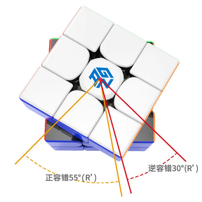 [ECube] Gan356 RS 3x3x3 Cube, GAN Magic Cube, Professional GAN 356 R 3x3 Speed Twist, Educational Toy