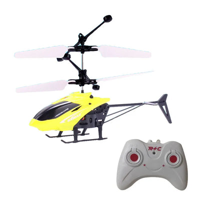 Rechargeable Mini RC Drone – Safe Fall-Resistant Remote Control Helicopter Toy for Kids
