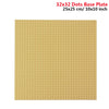 32x32 and 32x16 Dots Classic Building Blocks Base Plates – MOC DIY Small Bricks for City Figures and Kids Toys
