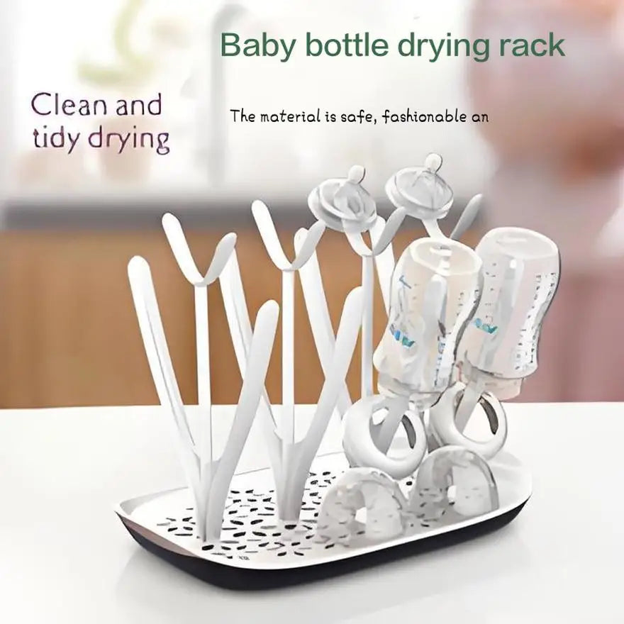 Baby Bottle Drying Rack – Convenient Storage Shelf, Hanging Drain Stand for Feeding Supplies & Treasure Cups