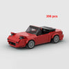 MOC Speed Racing Car Building Blocks Set — Small Studded Sports Car Garage Toy