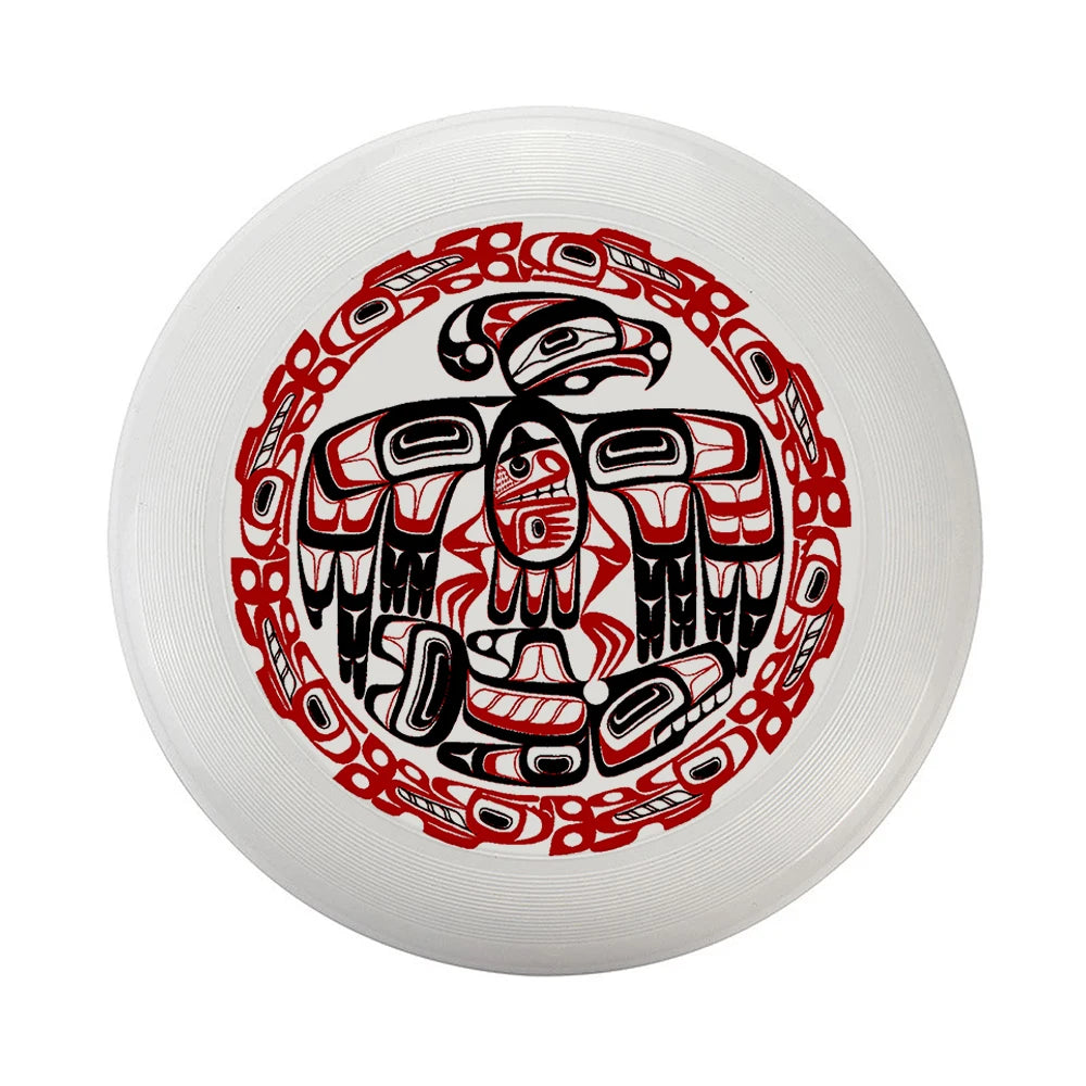 Flying Disc Frisbee - 200mm (7.9 in) & 275mm (10.8 in) Portable Flying Saucer for Outdoor Sports, Kids & Adults