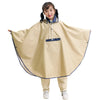 Waterproof Rain Poncho for Primary School Students with Bag Cover