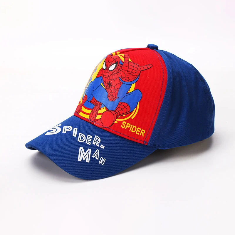 Disney Spider-Man Kids Baseball Cap — Cute Adjustable Sun Hat & Visor for Boys & Girls, Unisex (Ages 3–8 | 50–54 cm / 19.7–21.3 in)