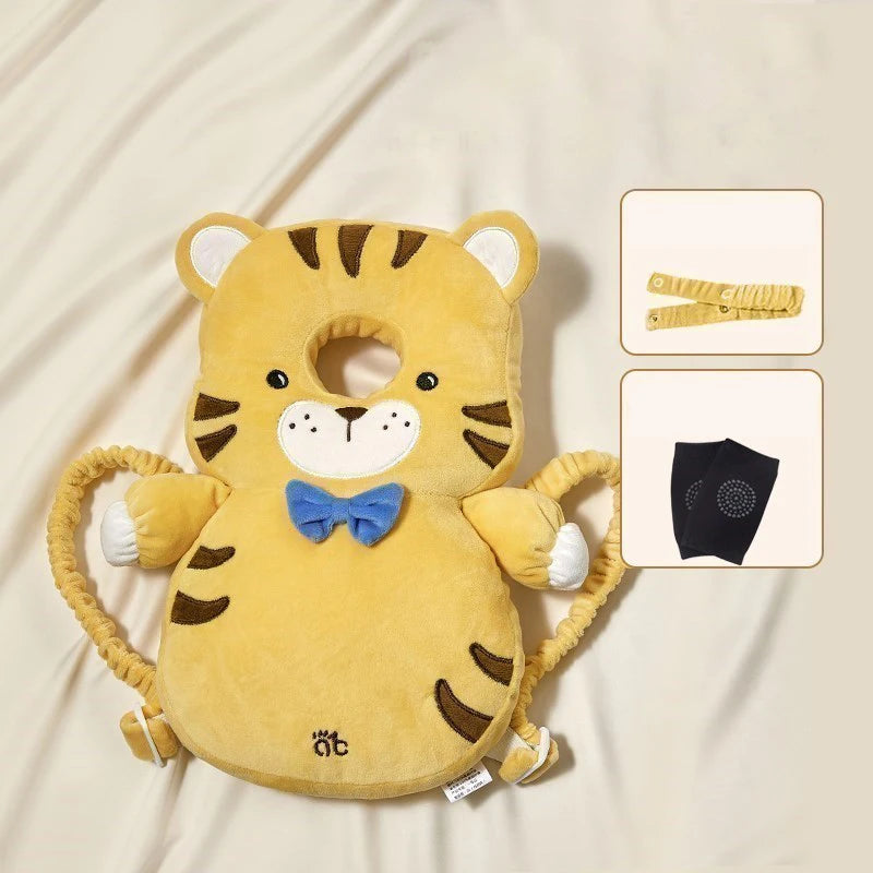 AIBEDILA Baby Head Protector Safety Pad Cushion Back Prevent Injured Elf Lion 1-3T Toddler Security Pillows Protective Headgear