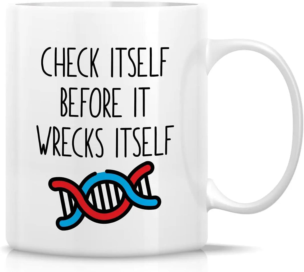 Funny "This Is What an Awesome Biology Teacher Looks Like" 11 oz (320 ml) Ceramic Coffee Mug — Inspirational Teacher Gift