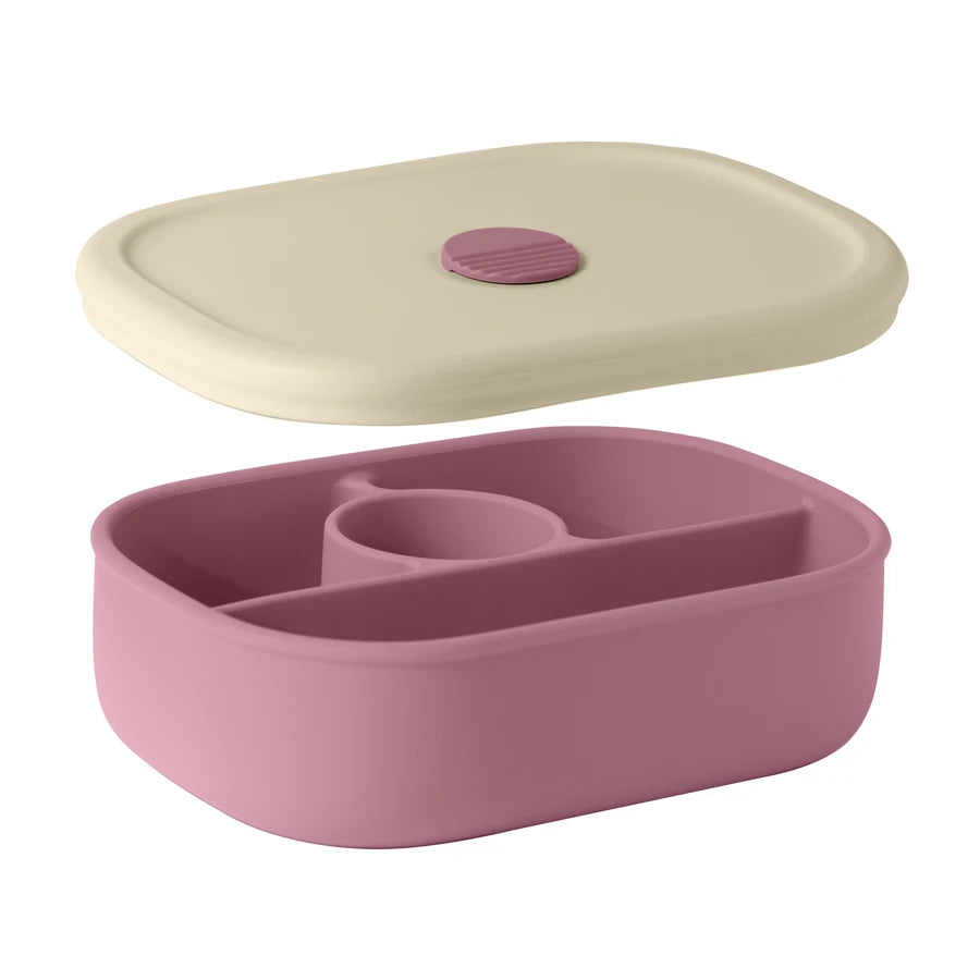 New Silicone Lunch Box for Babies & Kids - Portable BPA-Free Bento Box for Baby Food Storage