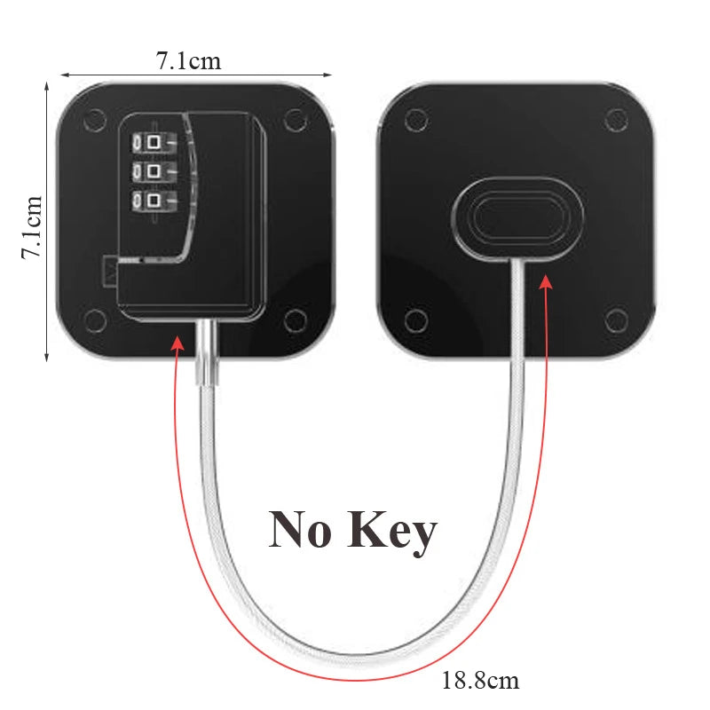 Password Baby Safety Door Window Lock Key for Children Kids Home Security Protection Cabinet Refrigerator Drawer Locks