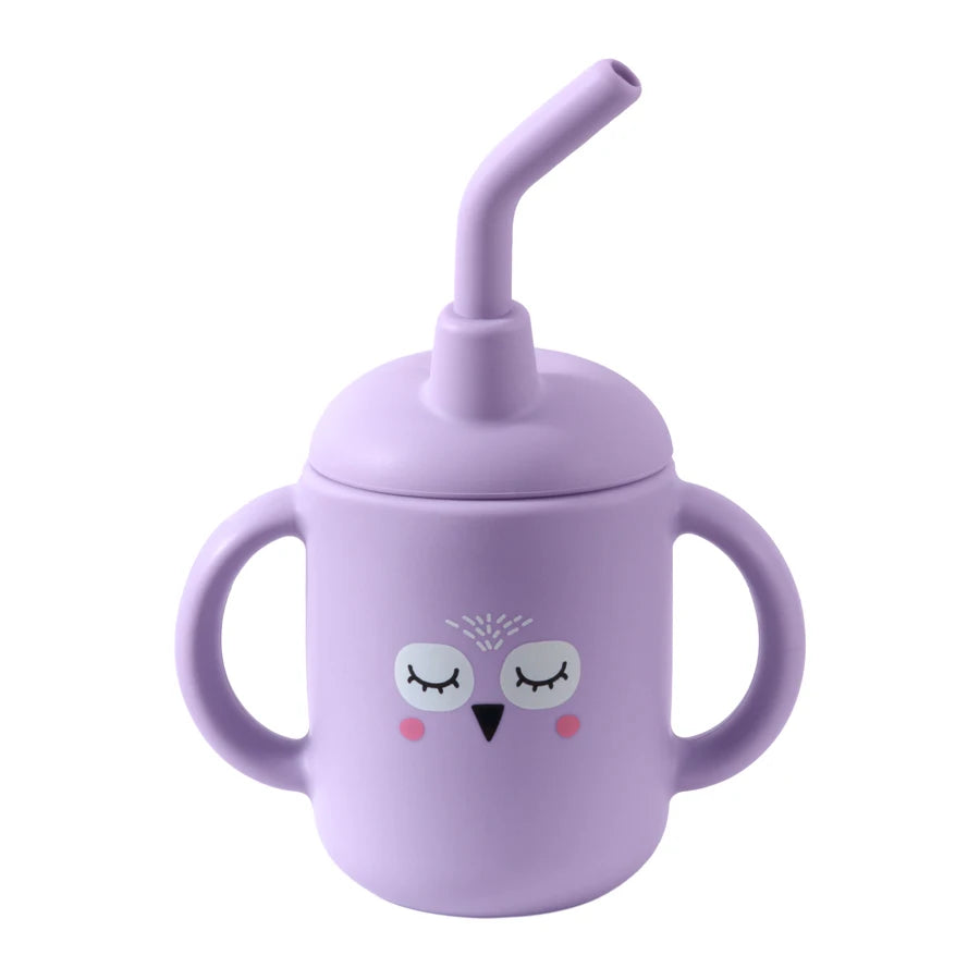 Newborn Feeding Portable Drinkware, Baby Food Storage Snack Cup, Infant Sippy Cup, Silicone Feed Water Bottle, Baby Accessories