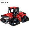 Educational Farm Building Block Set – Harvesting Locomotive, Five-Plow Tractor, Cotton Picker, Crane Arm Trailer – LEGO Compatible Kids Toy