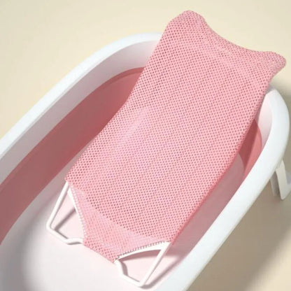 Newborn Baby Bath Support Net – Sitting Bath Tool for Infant Tub