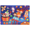30-Piece Wooden Jigsaw Puzzle for Kids, Cartoon Animals & Vehicles, Early Learning Toy