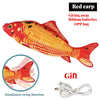 Electric Cat Toy Fish – Simulation Fish Swing, Funny Kitten Dance Toy, Chewing and Playing Supplies, USB Charging