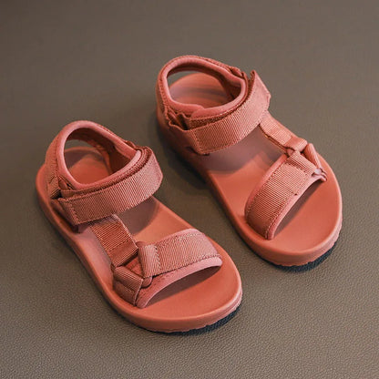 Kids’ Summer Sport Sandals – Flat Beach Shoes for Boys & Girls, Toddler Children’s Shoes