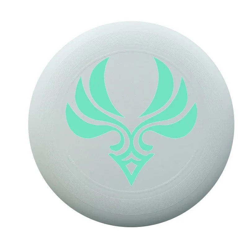 Flying Disc Frisbee Flying Saucer — 20 cm (7.9 in) & 27.5 cm (10.8 in) Portable Outdoor Throwing Toy for Kids & Adults