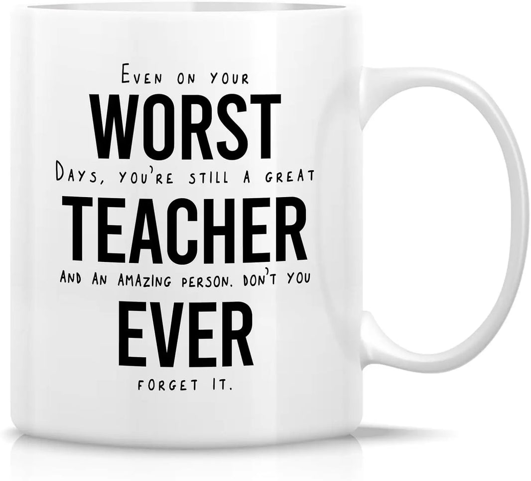 Funny "This Is What an Awesome Biology Teacher Looks Like" 11 oz (320 ml) Ceramic Coffee Mug — Inspirational Teacher Gift