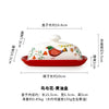 Bohemian Style Cheese Storage Case with Lid - Multipurpose Butter Dish and Food Container