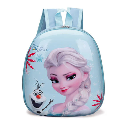 Minnie Cute Girl Backpack Disney Cartoon Spriderman Children Backpack Mickey Kids Schoolbag Elsa Shoulder Bag - Kidzy Market