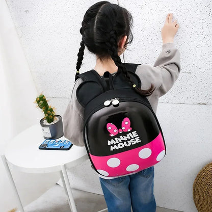 Disney Mickey Mouse & Minnie Children’s School Bag | Cute Cartoon Egg Shell Backpack for Boys & Girls 2-5 Years | Kindergarten Baby Backpack - Kidzy Market