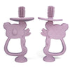 Baby Teether Gloves - Cartoon Bear Silicone Teething Gloves, Dental Care for Gums, Anti-Eating Molar Stick, BPA-Free Baby Accessory