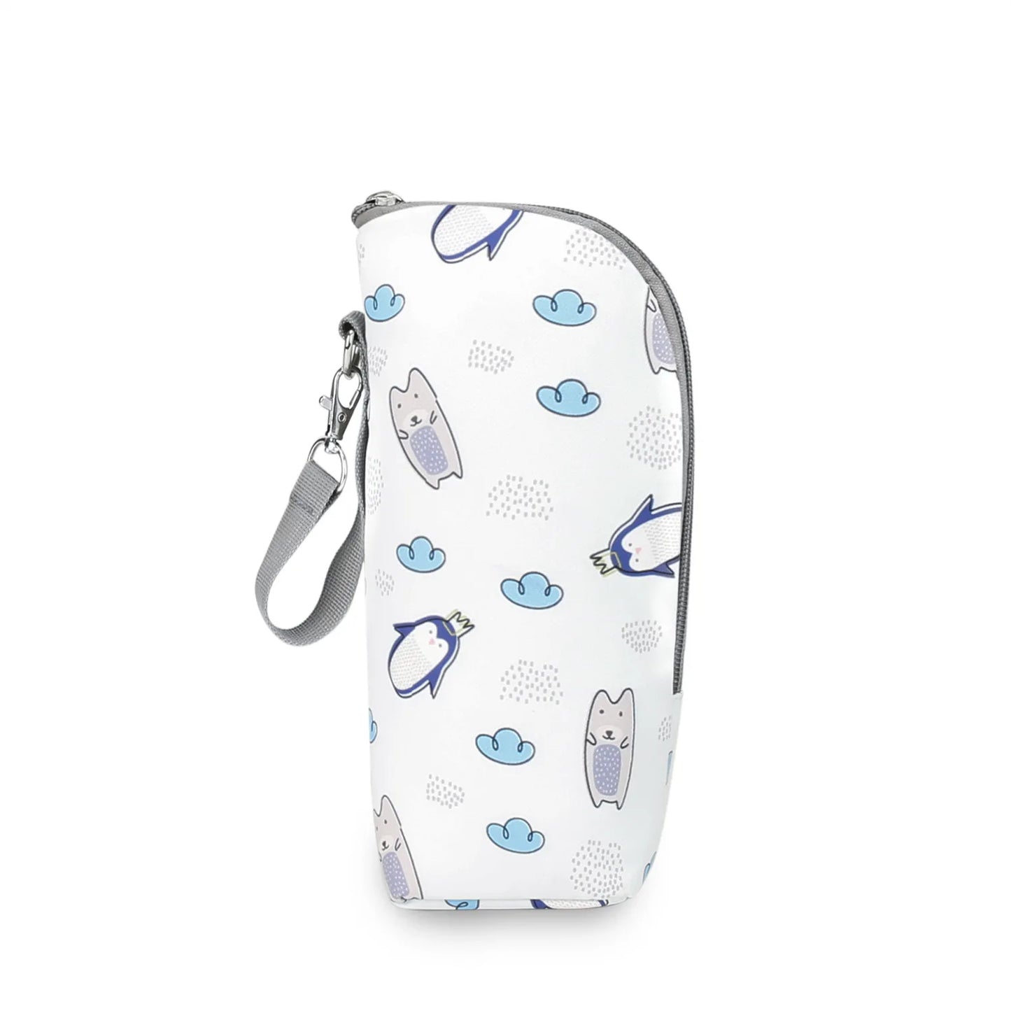 Portable Baby Bottle Bag Feeding Warmer Aluminum Mold Insulation Stroller Hanging Bag - Kidzy Market