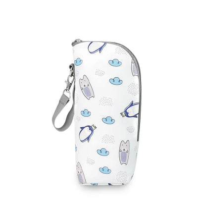 Portable Baby Bottle Bag Feeding Warmer Aluminum Mold Insulation Stroller Hanging Bag - Kidzy Market
