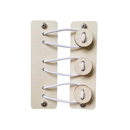 DIY Busy Board Accessories – Montessori Teaching Aids for Baby Early Education, Learning Skill Toy Parts and Wooden Board Games