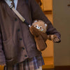 Plush Capybara Faux Fur Kids Backpack - Cute Large Capacity School Bag