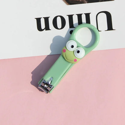 Cartoon Animal Fruit Nail Clippers for Kids, Nail Scissor Cutter, Trimmer, and Beauty Nail Scissors for Children
