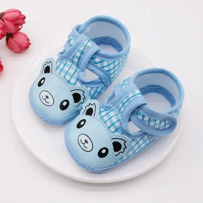 Double Heart Spring and Autumn Shoes – Soft Soled Toddler Shoes for Men & Women, 0-1 Years Old, Baby Walking Shoes (3-6-9 Months)