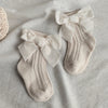 Winter Baby Socks Boy Girl Newborn Autumn Big Bow Cotton Mid-Tube Warm Socks Toddler Infant Accessories