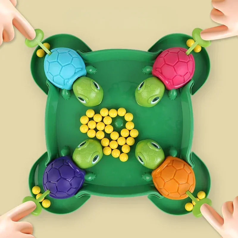 Kids Desktop Turtles Eat Beans Game (Educational Stress Relief Toy, 5 in)