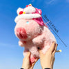 Capybara Plush Toy Set Mommy and 4 Babies