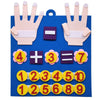 Toddler Montessori Felt Finger Numbers Math Toy – Children Counting Early Education Learning Game